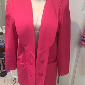 Vintage 2pce Polyester Jacket and Skirtw13”x21”